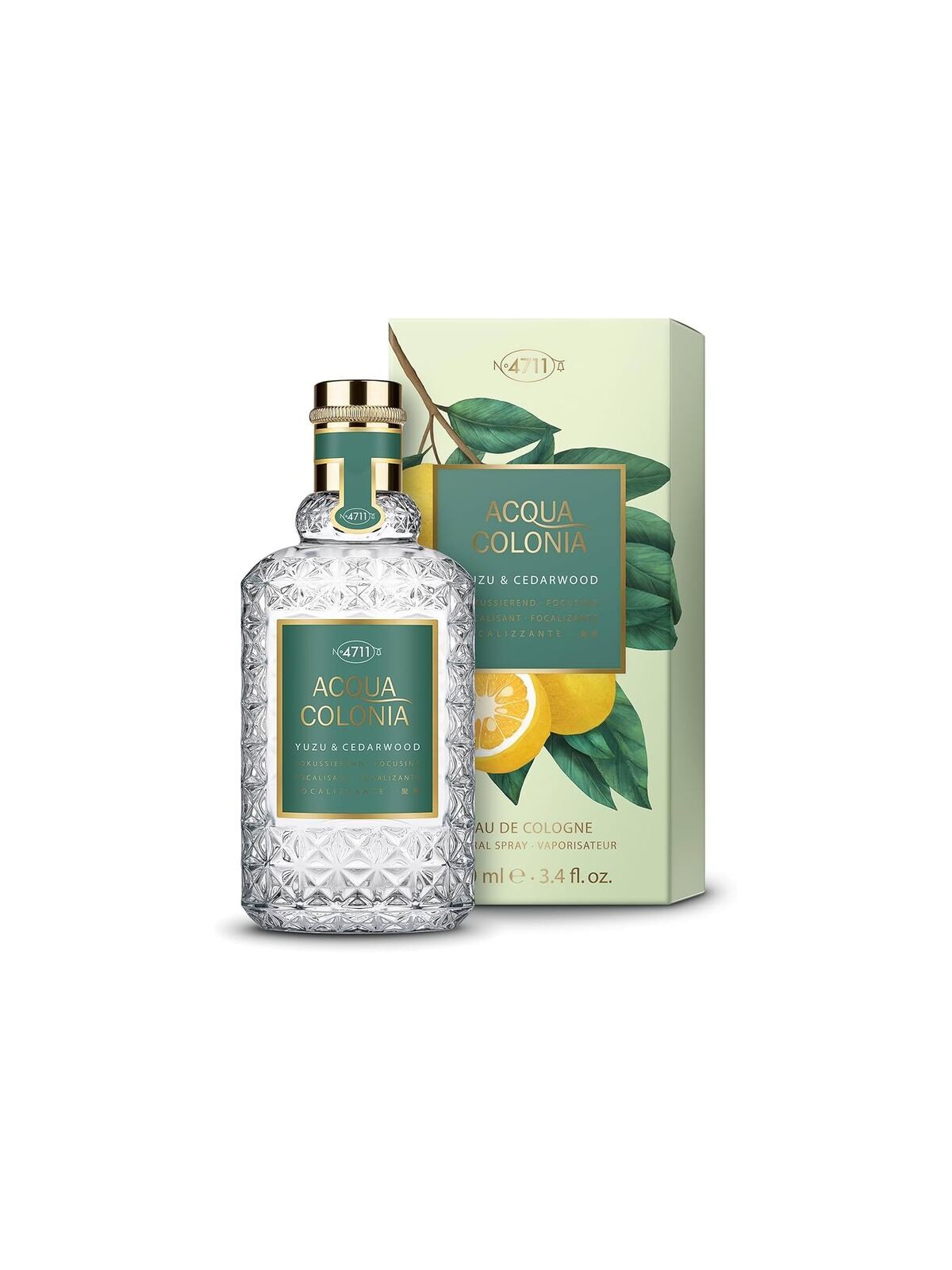 4711 Acqua Colonia Yuzu & Cedarwood acqua di colonia 50ml unisex