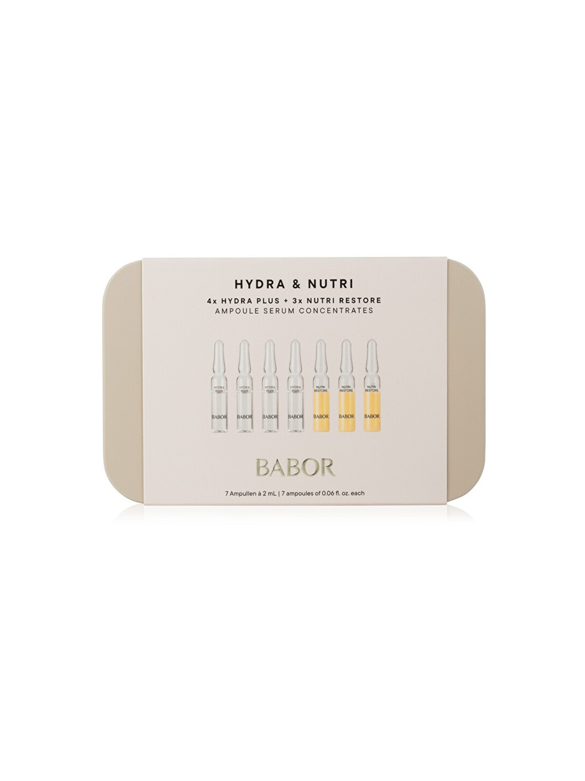 Set di concentrati di siero in fiale Babor Hydra & Nutri - Set regalo per la cura del viso da donna