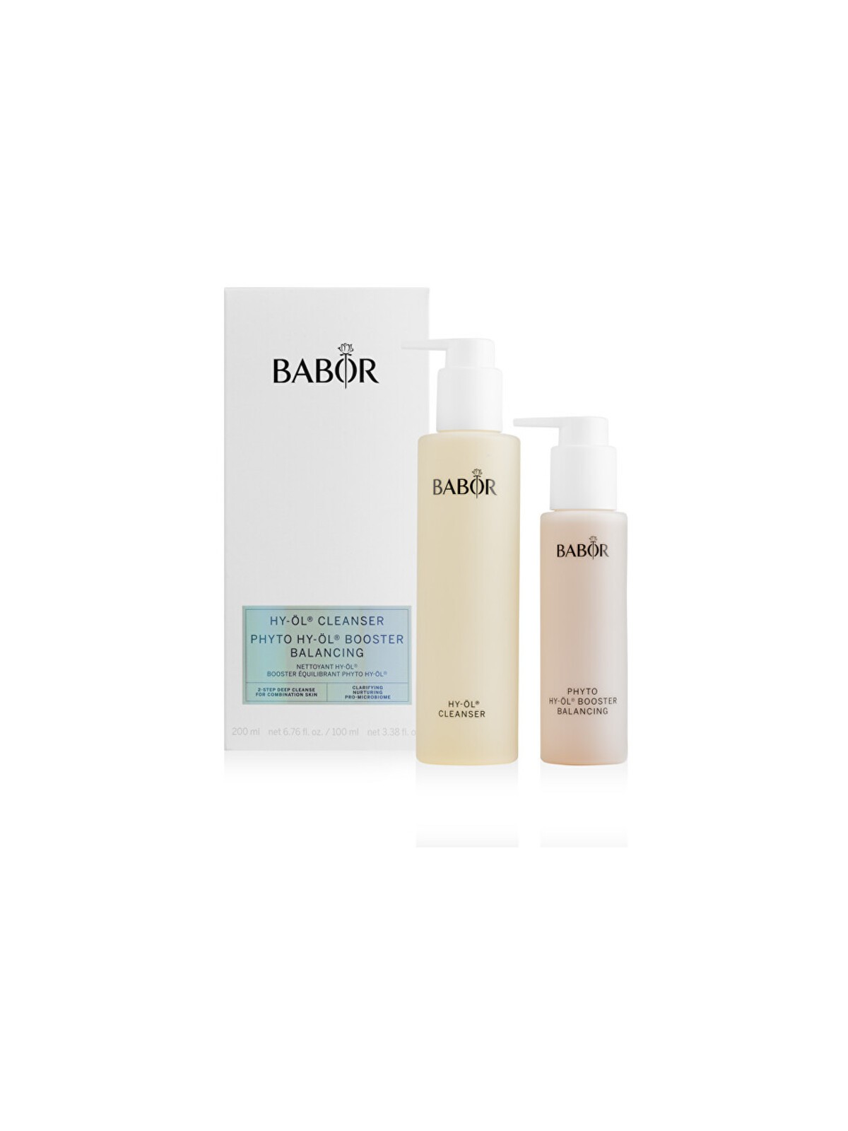 Set riequilibrante detergente e fito-booster Babor HY-L - Set regalo donna