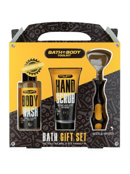 Set di accessori per il bagno e il corpo Accreta - Set regalo con apertura uomo