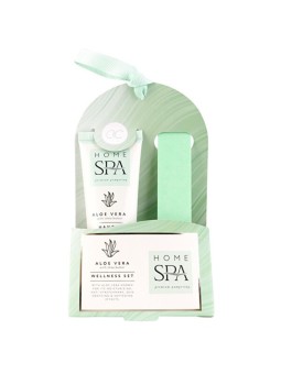 Set per la cura delle mani Accentra Aloe Vera Home Spa - Set regalo per la cura delle mani Donna