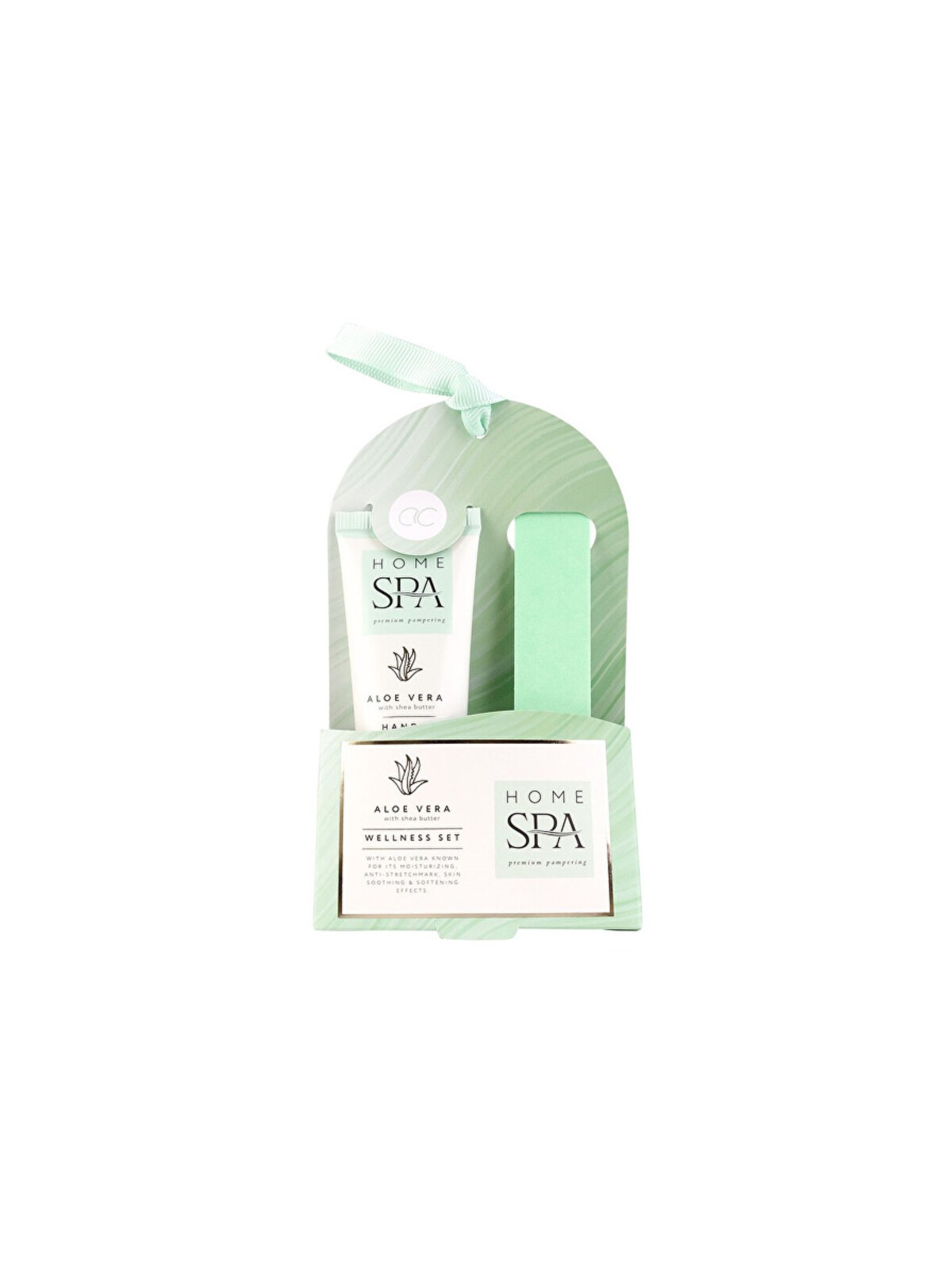 Set per la cura delle mani Accentra Aloe Vera Home Spa - Set regalo per la cura delle mani Donna