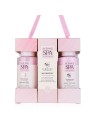 Set da bagno Accentra Hibiscus Home Spa - Set regalo per la cura del corpo donna