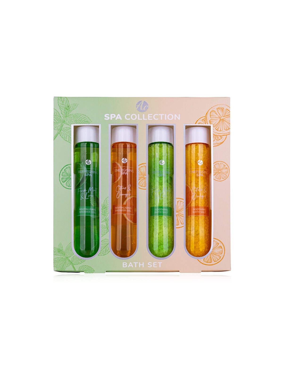 Collezione Accentra Spa - Set regalo da bagno Care Donna