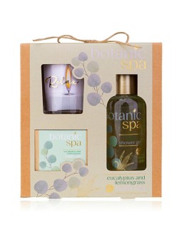 Set Spa Botanica Accentra - Cofanetto regalo con candela Donna