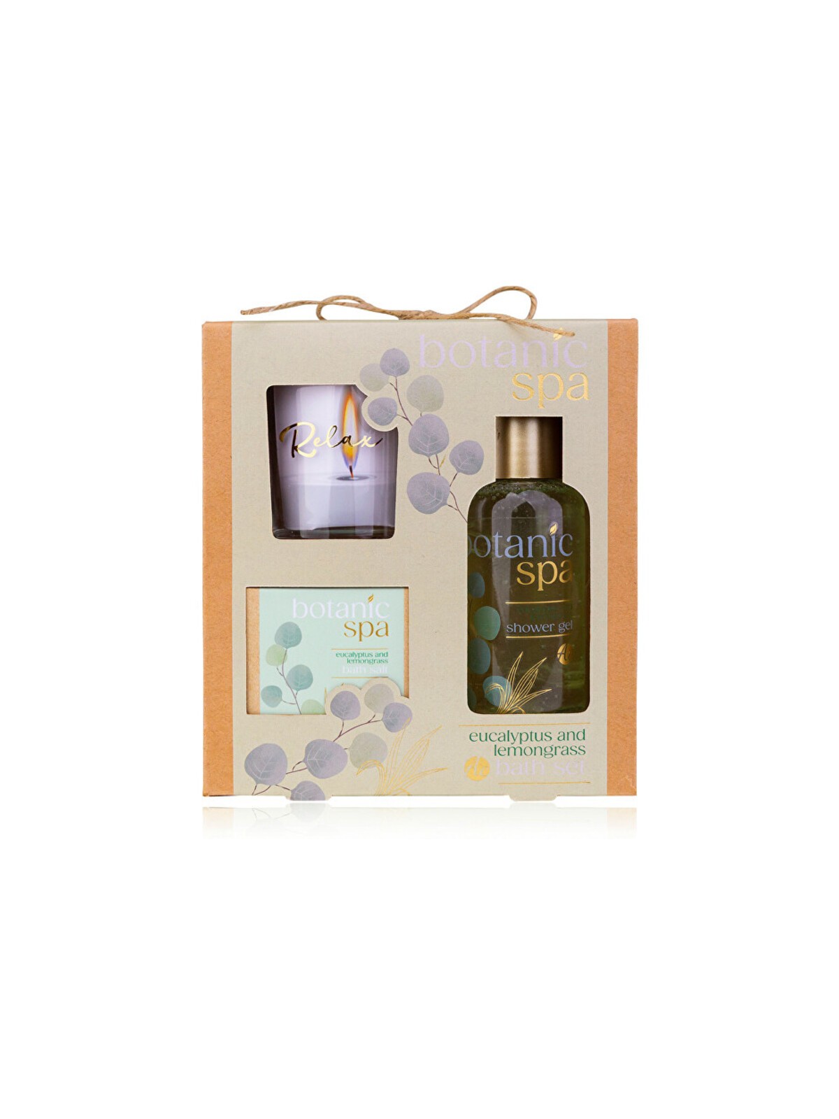 Set Spa Botanica Accentra - Cofanetto regalo con candela Donna