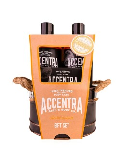 Set regalo della collezione uomo Accentra - Set regalo in secchiello di latta uomo