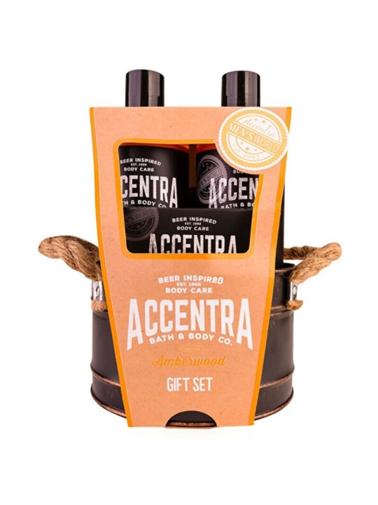 Set regalo della collezione uomo Accentra - Set regalo in secchiello di latta uomo