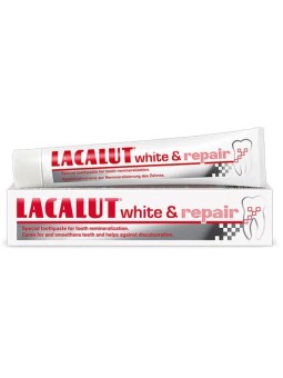 Lacalut Dentifricio Bianco e Riparatore - Dentifricio 75ml donna