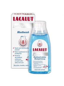 Lacalut White Collutorio Bianco 300ml unisex