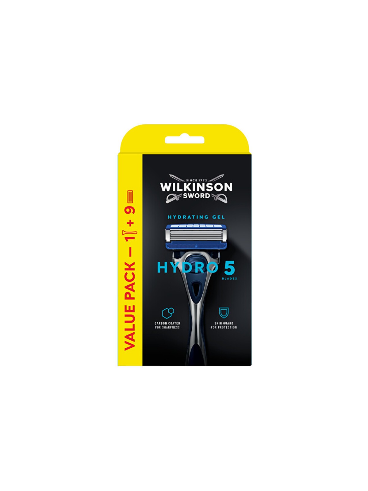 Wilkinson Sword Hydro 5 Set - Rasoio con una testina + testina di ricambio (8 pezzi) uomo
