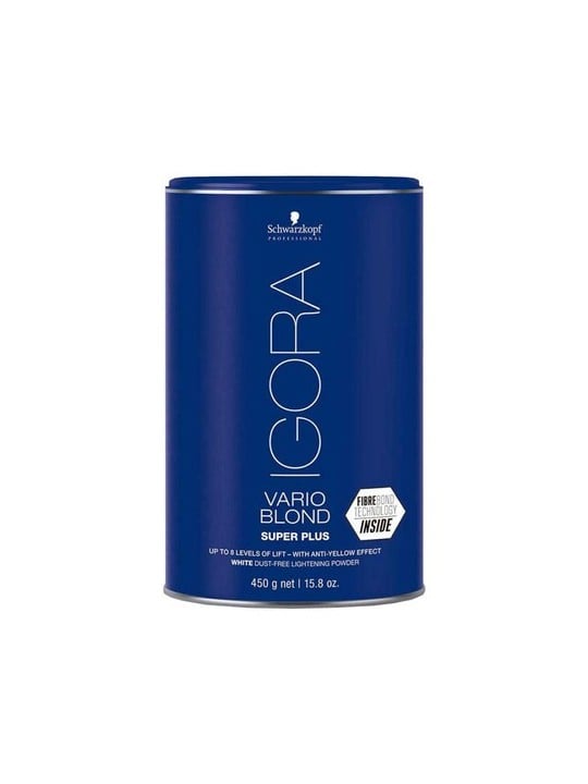 Schwarzkopf Professional Igora Vario Blond Super Plus - Polvere schiarente senza polvere per capelli 450.0g donna