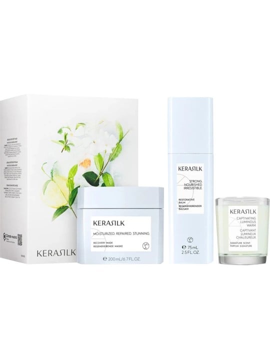 Set di recupero Goldwell Specialists - Set regalo per la cura dei capelli con candela Donna