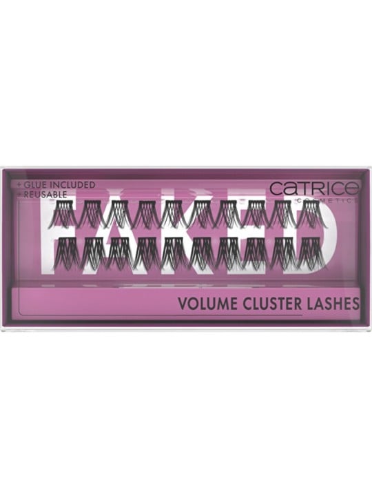 Ciglia finte a ciuffetti Catrice Faked Volume - Realizzate da Donna