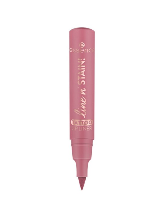 Essence Line N' Stain! Tattoo Lip Liner - Lip fat 2.5ml donna 01 Everyone's Nude-Pink