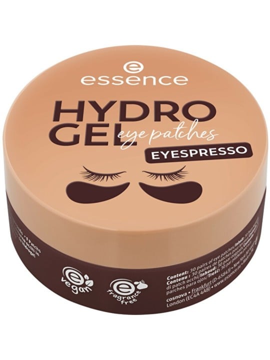 Essence Eyespresso Patch per gli occhi - Patch idrogel per il contorno occhi 30 pezzi donna