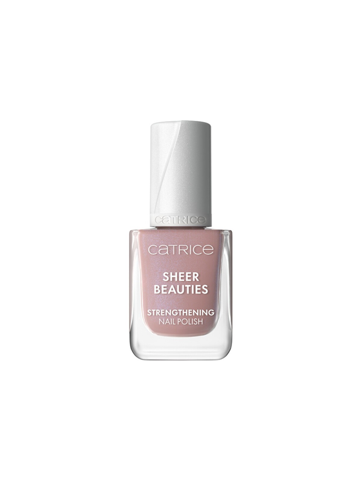 Catrice Sheer Beauties Smalto Rinforzante per Unghie - Smalto rinforzante per unghie 10,5 ml donna 10 Milky Not Guilty