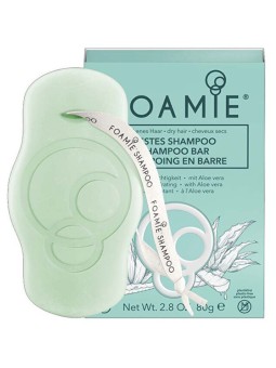 Shampoo solido schiumogeno con aloe vera (capelli secchi) - Shampoo solido 80,0 g donna