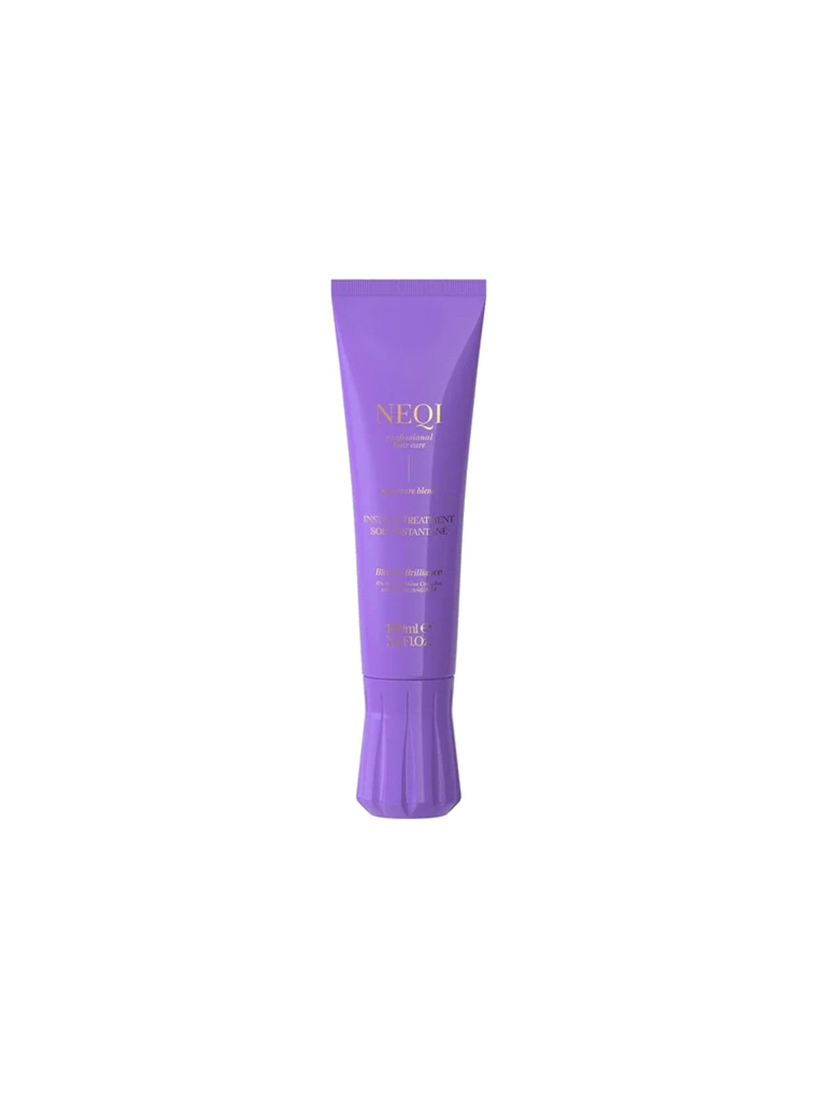 NEQI Treatment Treasure Blonde Brilliance - Trattamento per capelli biondi 100ml donna