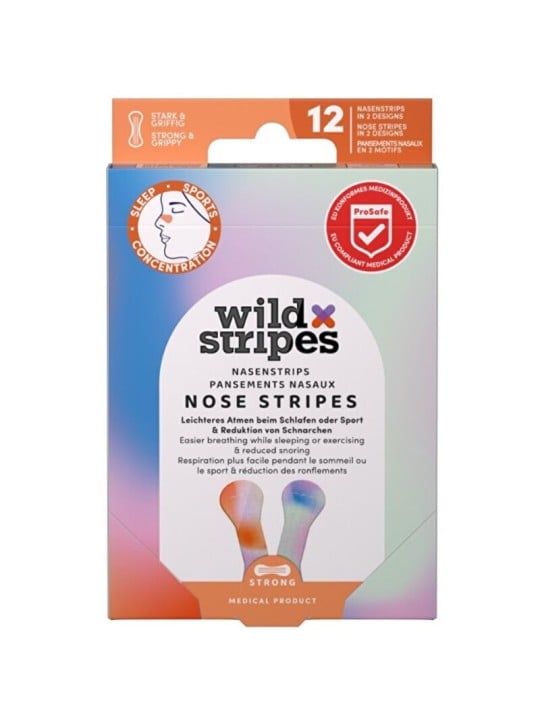 Cerotti nasali Wild Stripes Sunrise - Cerotti nasali per una migliore qualità del sonno Donna
