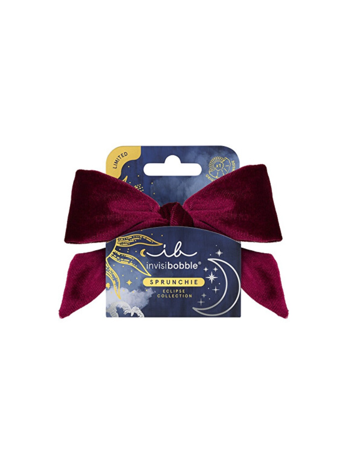 Invisibobble Sprunchie Original Eclipse Velvet Grace - Fascia per capelli con mal donna