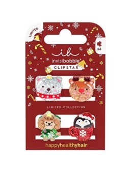 Invisibobble Clipstar Kids Sparkle in and Cup (4 pz) donna