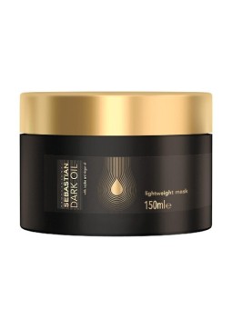 Sebastian Professional Dark Oil Lightweight Mask - Maschera nutriente per capelli lucenti e morbidi 150ml donna