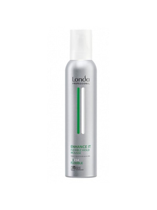 Londa Professional Enhance It Flexible Hold Mousse - Schiuma indurente per capelli flessibili 200ml donna