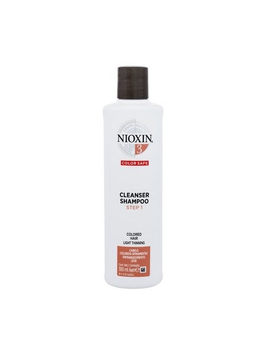 Nioxin System 3 Detergente Shampoo 300ml donna
