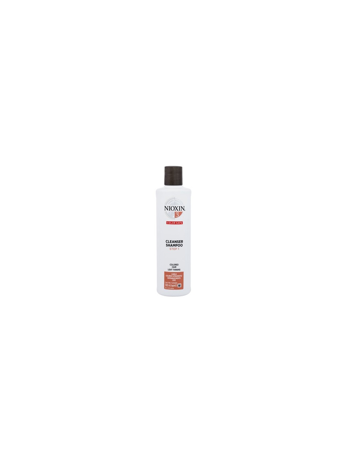 Nioxin System 3 Detergente Shampoo 300ml donna