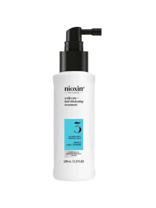 Nioxin System 3 Trattamento per cuoio capelluto e capelli - Siero per capelli colorati 100ml donna