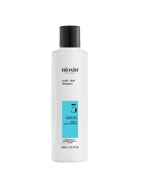 Nioxin System 3 Detergente per Capelli Fini, Normali o Diradati, Trattati Chimicamente, 1000ml Donna