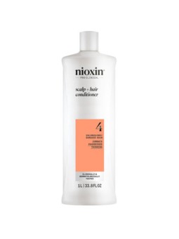 Nioxin System 4 Balsamo per cuoio capelluto e capelli - Balsamo per capelli colorati, trattamento avanzato 1000ml donna