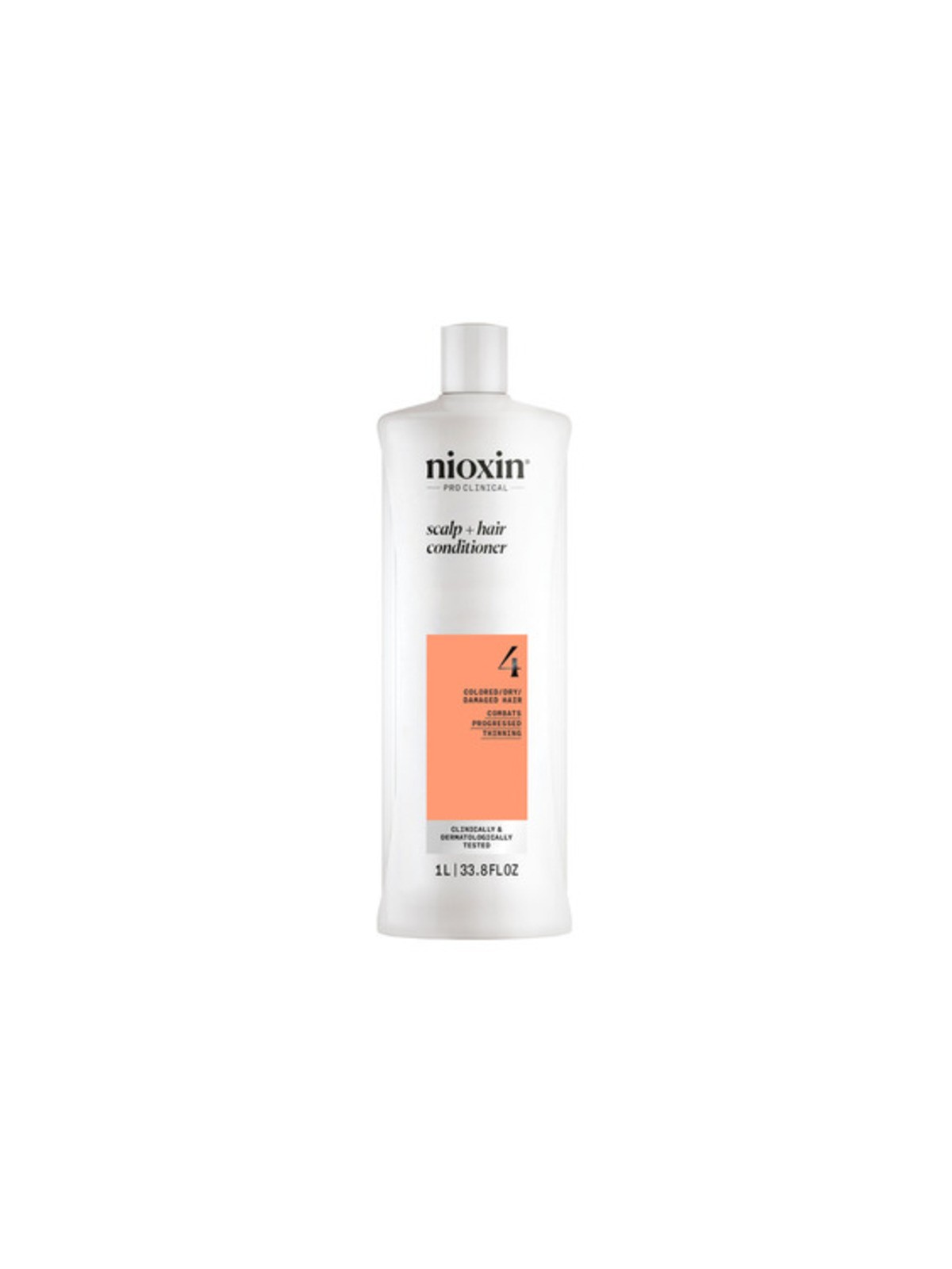 Nioxin System 4 Balsamo per cuoio capelluto e capelli - Balsamo per capelli colorati, trattamento avanzato 1000ml donna