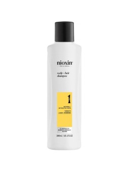 Nioxin System 1 Detergente per Capelli Fini, Normali o Sottili 300ml Donna