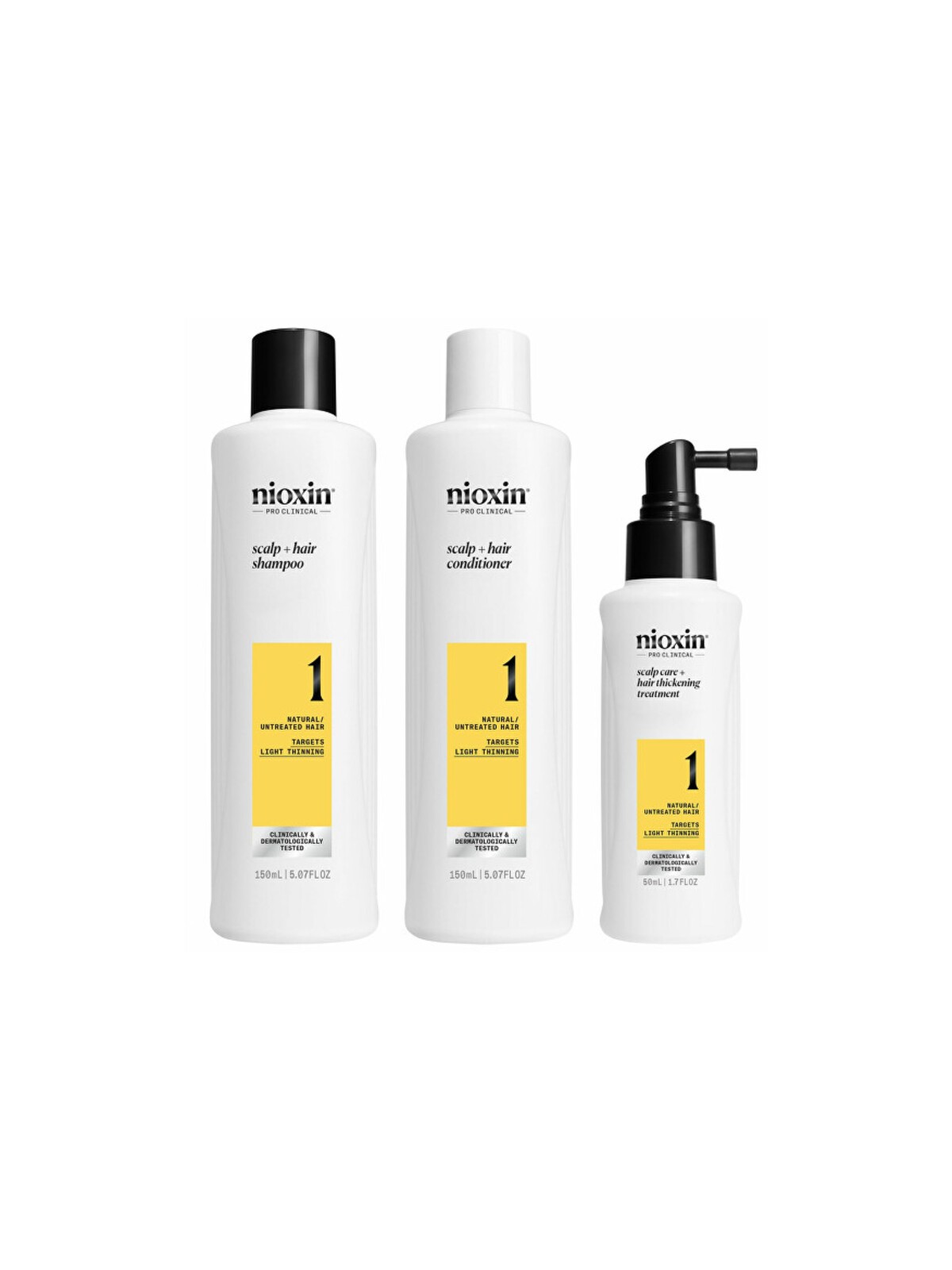 Nioxin System 1 Set - Un kit per la cura dell'acne lieve? ?dnouc capelli naturali donna