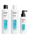 Set per la cura dei capelli Nioxin System 3 - Kit per la colorazione delicata dei capelli leggermente diradati da donna