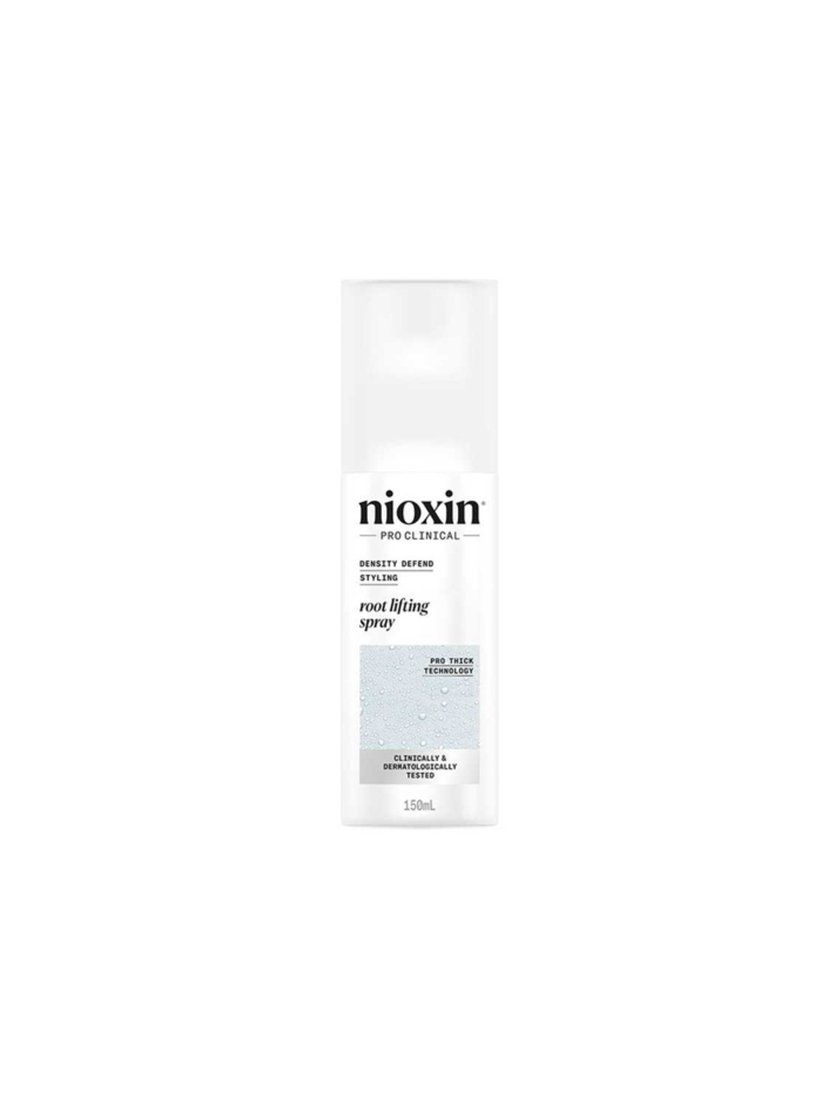 Nioxin Density Defend Styling Root Lifting Spray - spray per sollevare i capelli? dalle punte per volume ottico 150 ml donna