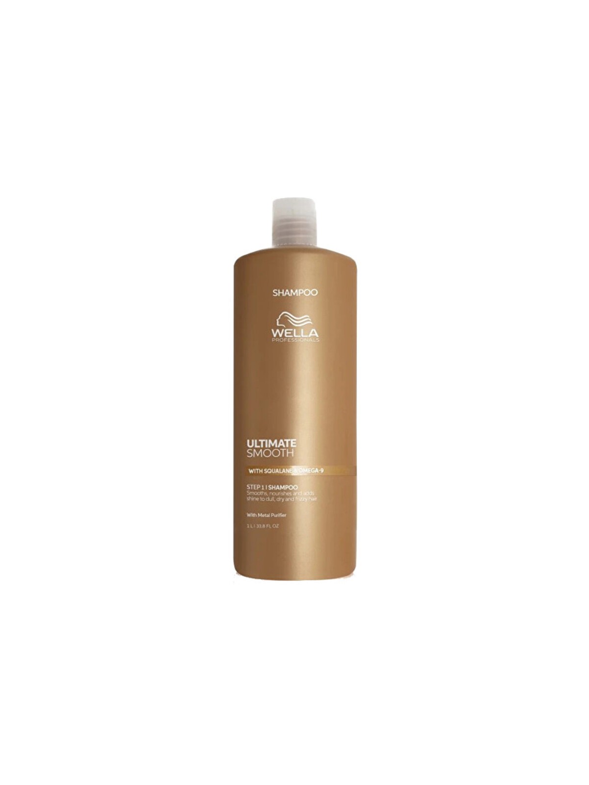 Wella Professional Ultimate Smooth Shampoo - Shampoo nutriente 250ml donna