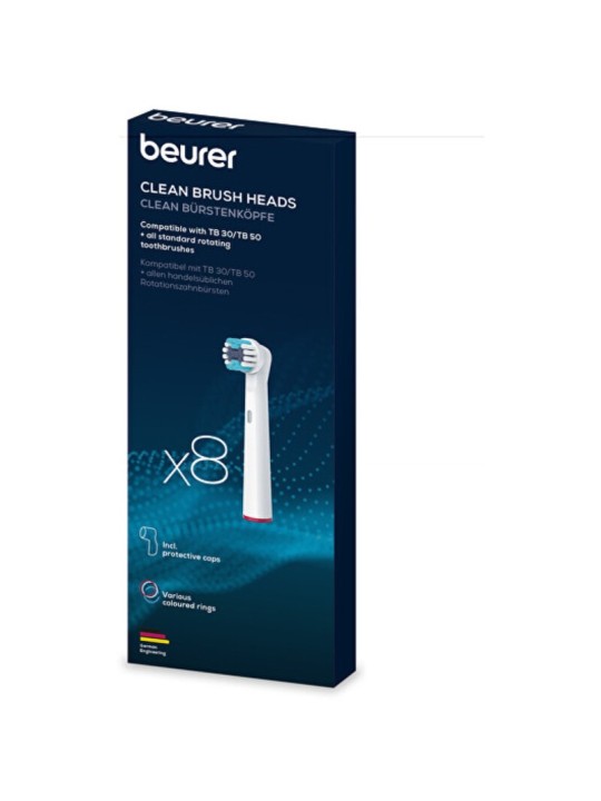 Testine di ricambio Beurer (8 pezzi) Clean donna