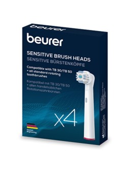 Testine di ricambio Beurer (4 pezzi) per denti sensibili