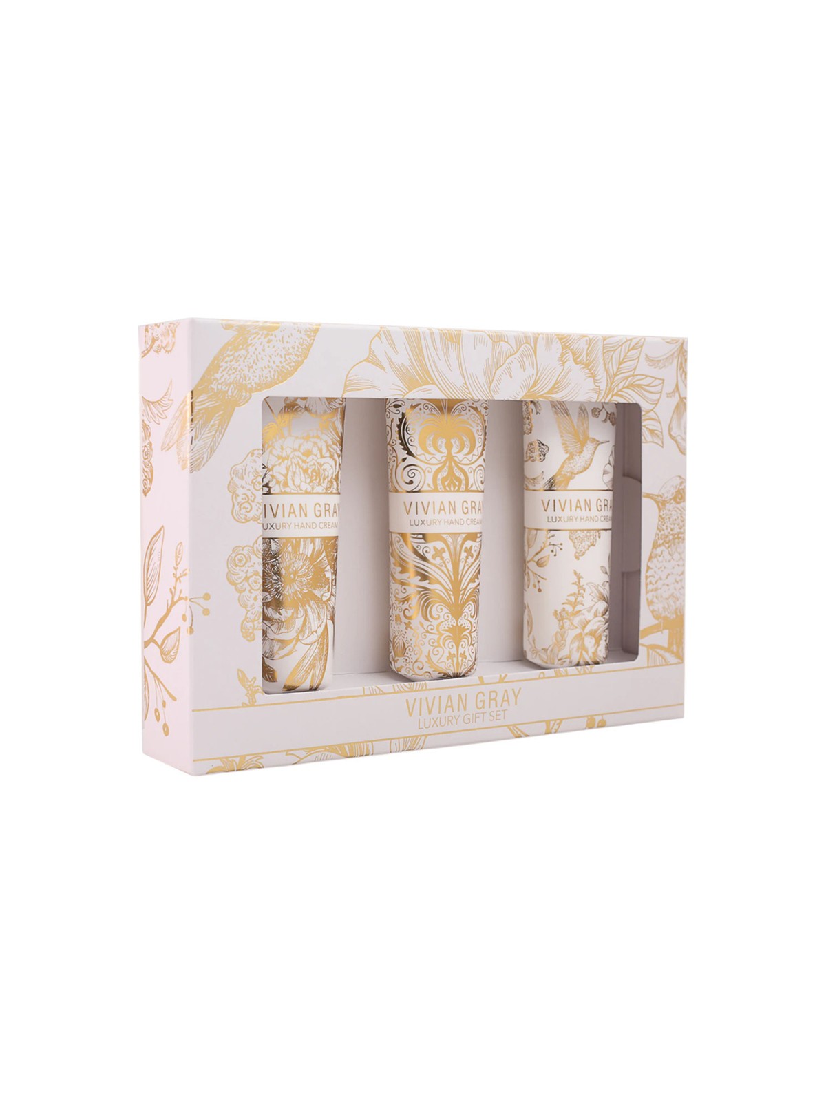 Set di crema mani Vivian Gray White Velvet - Set regalo con crema? sulla mano di Donna