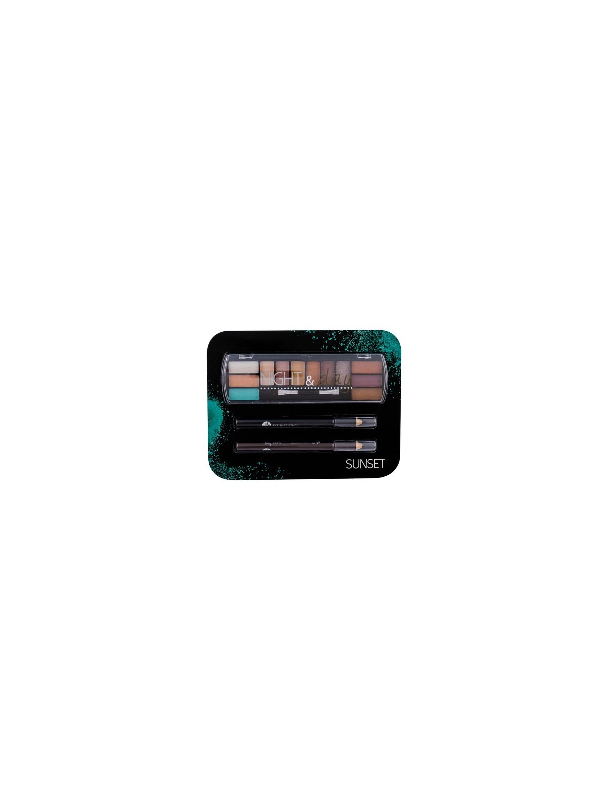 Palette occhi 2K Night & Day Sunset - Set regalo per appassionate di trucco occhi Sunset