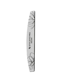 Staleks Expert 40 150/240 Lima per unghie minerale a mezzaluna - Lima per unghie minerale 25 pezzi donna