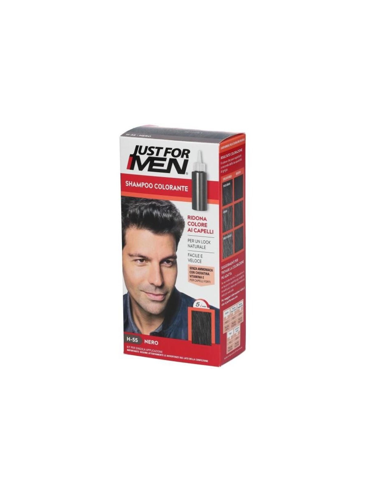 Just For Men Gel Color - Tintura per capelli da uomo 0ml uomo H15 Biondo Scuro