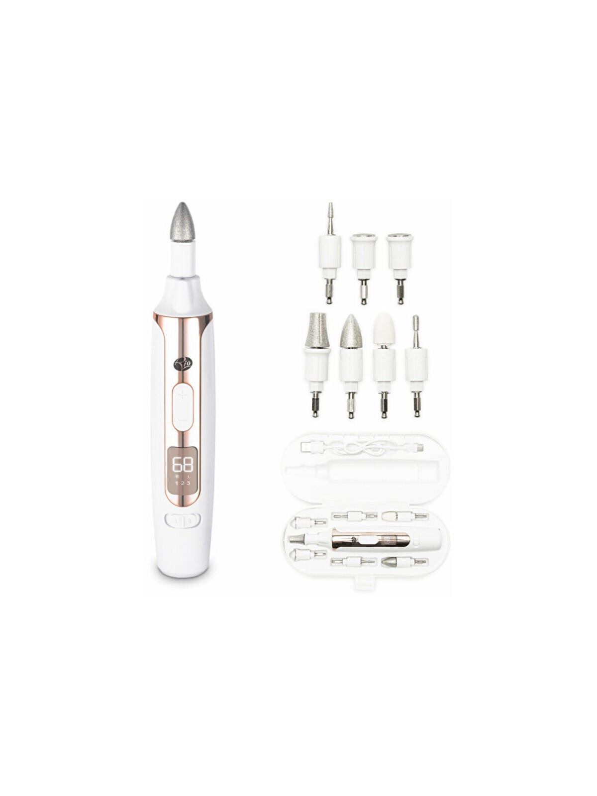 Rio-Beauty Precision Pro - Lima elettrica per unghie da donna