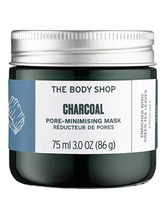 Maschera viso purificante al carbone attivo The Body Shop - maschera detergente viso con carbone attivo 75ml donna