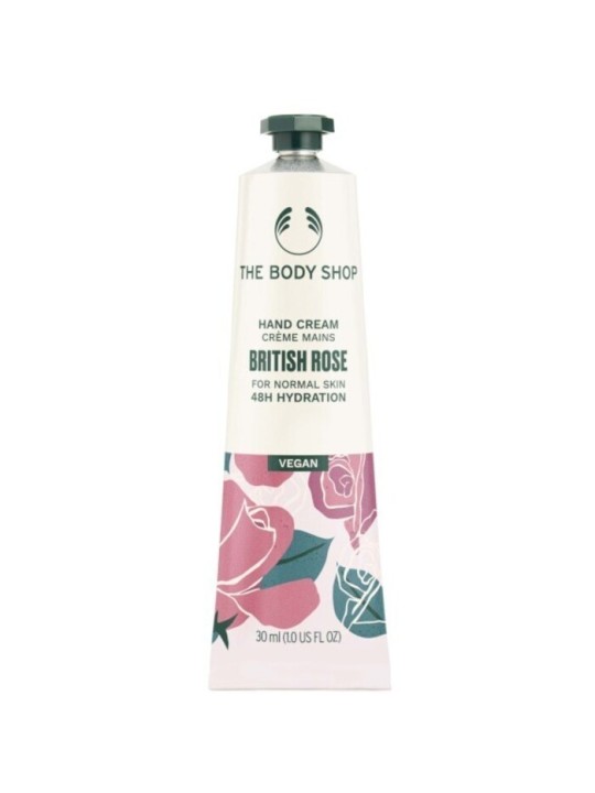 Crema mani idratante alla rosa britannica The Body Shop 100ml donna