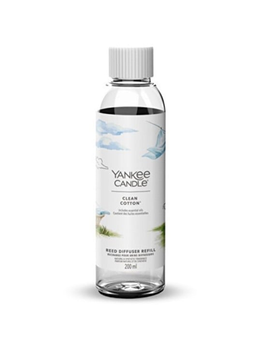 Ricarica per diffusore di fragranze Yankee Candle Signature Clean Cotton, 200 ml, unisex