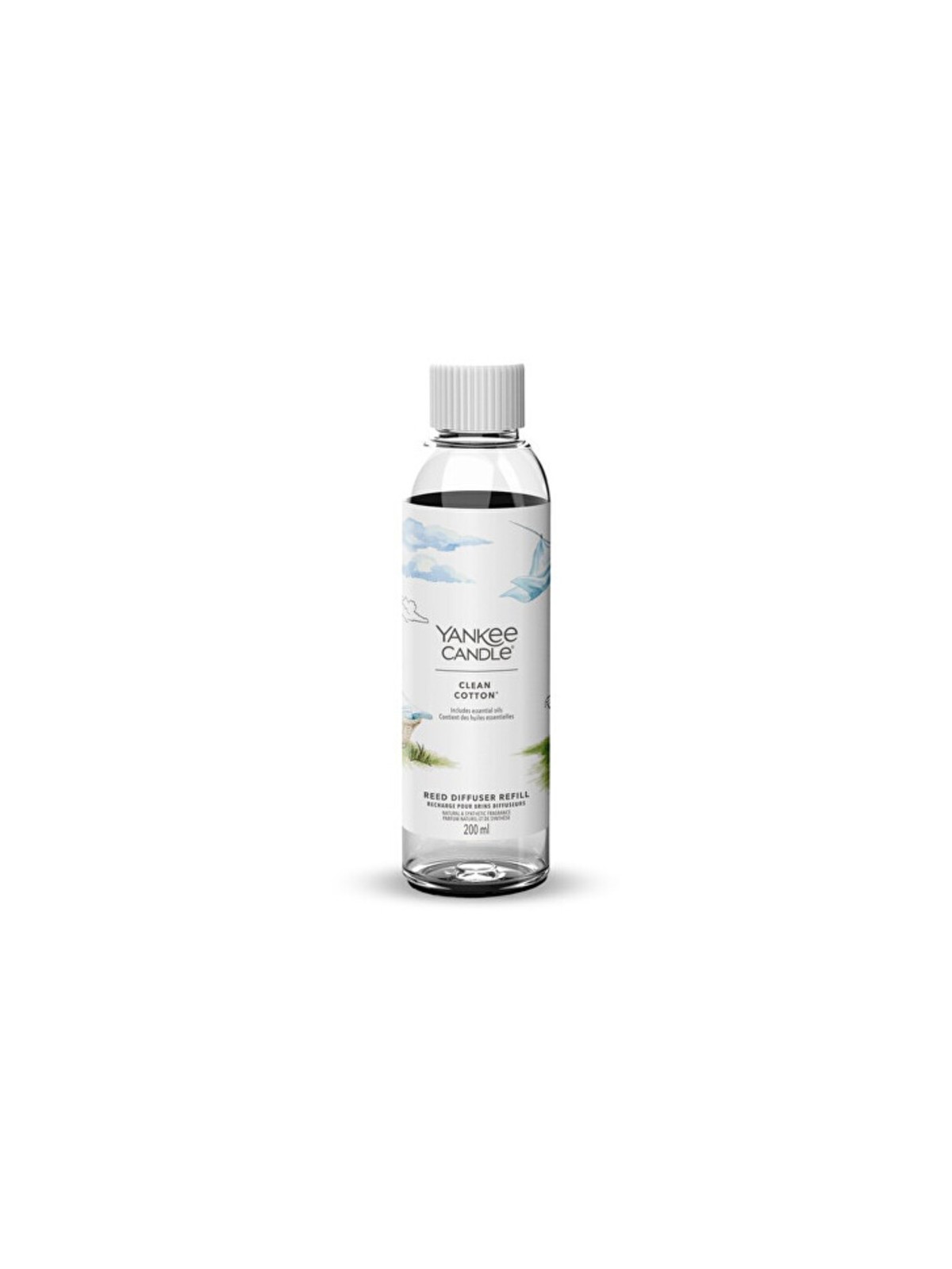 Ricarica per diffusore di fragranze Yankee Candle Signature Clean Cotton, 200 ml, unisex